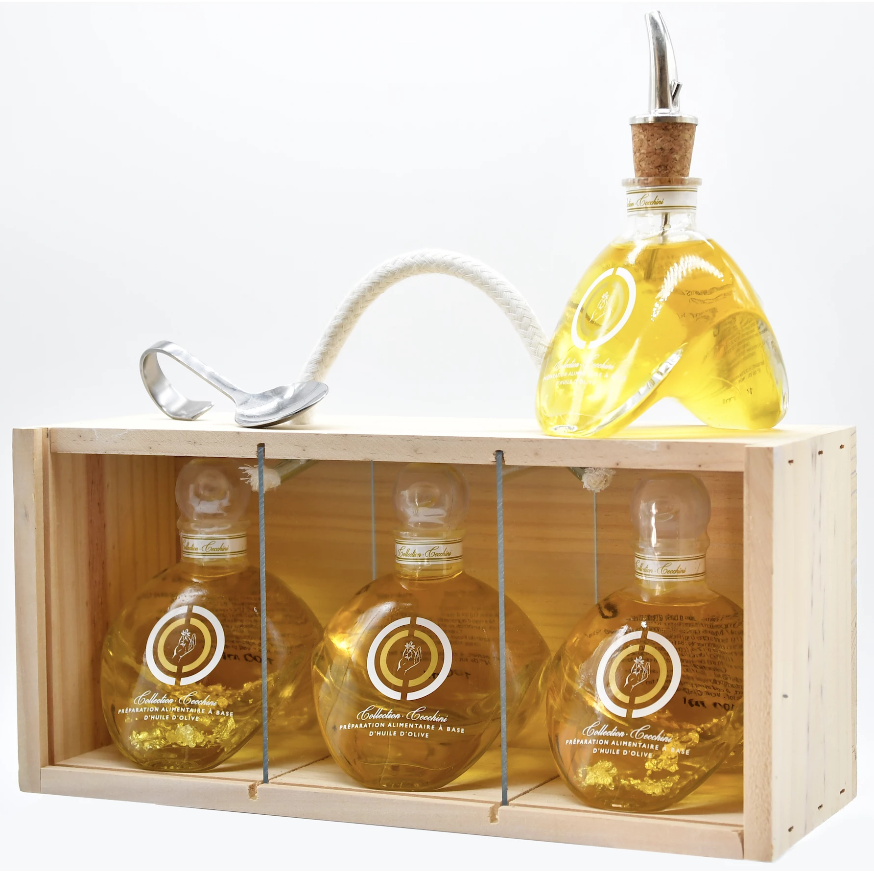 Coffret d'huiles d'olive - 4 Bouteilles | Producteur d'huile d'olive de  Provence | Piémont du Garlaban